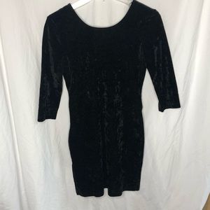 Velvet Bodycon Dress